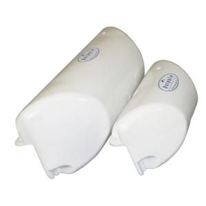 Dock Edge Dockside Bumper 8.5 x 24 White Dolphin, 1062-W-F