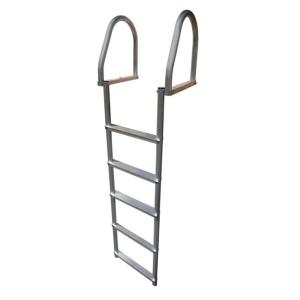 Dock Edge Aluminum 5-Step Eco Flip-Up Dock Ladder - Weld Free, 2175-F