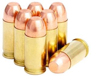 Freedom Munitions .380 ACP 100 Grain Round Nose Flat Point Brass Cased Pistol Ammo, 50 Rounds, FM380RF100N 781100772553