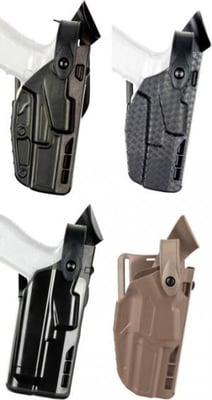 Safariland Model 7360 7TS ALS Mid-Ride Level-III Duty Holster, Glock 19/23/32, Right Hand, STX Basket Weave Black, 7360-283-481 781602012676