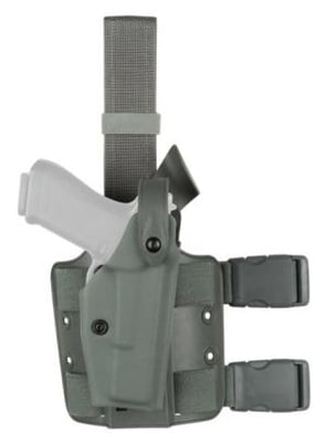 Safariland 6004 SLS Tactical Holster, Heckler & Koch USP Compact .45 ACP, Right Hand, Tactical, Foliage Green, 6004-293-541 6004293541