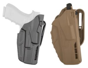 Safariland 7377 7TS ALS Concealment Belt Slide Holster, Left Hand, STX Plain, Black, 1319538