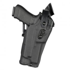 Safariland Model 6360rds ALS/SLS Mid-ride Level III Retention Duty OWB Belt Holsters, Smith & Wesson, Right, STX Tactical, Black, 6360RDS-2222-131 781602128452