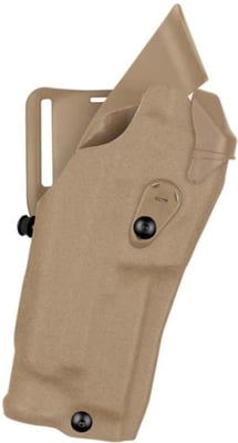 Safariland Model 6378rds Als Concealment Paddle Holster For Glock 17 Mos W/ Light, Fde Brown, 6378RDS-832-551 781602136853