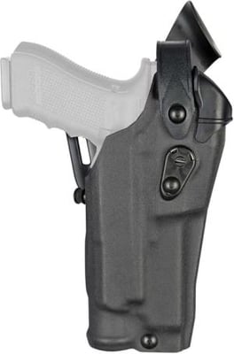 Safariland 6360RDS Level III Retention ALS/SLS Duty OWB Belt Holster, FN 509, Right Hand, STX Plain, Black, 6360RDS-2702-411