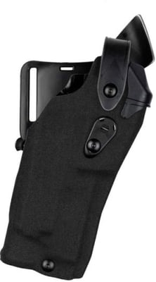 Safariland 6360RDS ALS/SLS Mid-Ride Level III Retention Duty OWB Belt Holster, Glock 17/22, SureFire XVL2, Right, Tactical Black, 6360RDS-8392-131 6360RDS8392131