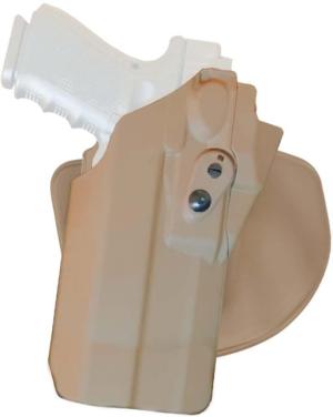 Safariland 7378RDS 7TS ALS Concealment Paddle & Belt Loop Combo Holster, Sig Sauer P320 X-Carry w/TLR-7, Right, FDE Brown, 7378RDS-75227-551