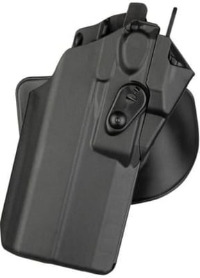 Safariland 7378RDS 7TS ALS Concealment Paddle & Belt Loop Combo Holster, SIG Sauer P320 X-Carry, Streamlight TLR-7, Left, STX Plain, Black, 7378RDS-75227-412 7378RDS75227412