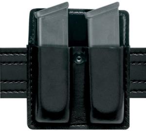 Safariland 75 Double Mag Pouch Without Flaps - Basketweave Brown, Ambidextrous 75-83-03