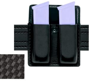 Safariland 75 Double Mag Pouch Without Flaps - STX Basket Weave, Ambidextrous 75-83-48