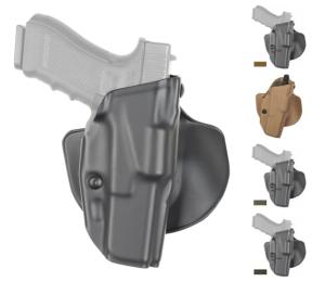 Safariland Model 6378 ALS Paddle/Belt Loop Holster, Glock 29/30, Left Hand, STX Plain Black, 6378-483-412 6378483412