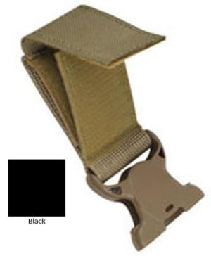 Safariland 6009Ve D-Ring Strap w/ Enhanced Hook & Loop6009Ve-7, Black 6009VE-7-2