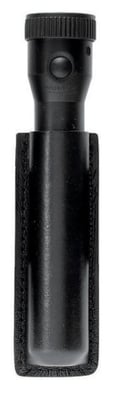 Safariland 306 Open-Top Mini Flashlight Carrier, Polystinger Dsft. Led, Plain Black 306-12-2