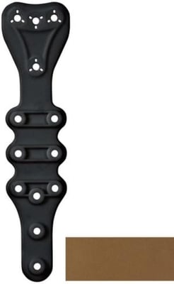 Safariland Model 6004-UFA Universal Flex Adapter, Left Hand, Coyote Brown, 6004UFA-SP6-762-MS22 6004UFASP6762MS22
