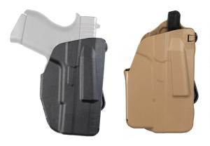 Safariland 579 GLS Pro-Fit Multi-Fit Wide Frame, Long Slide Belt Clip Holster, Plain Black, Right Hand, 579-450-411