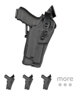 Safariland Model 6360rds Als/sls Mid-ride, Level Iii Retention Duty Holster - 6360RDS-2832-701 781602791229