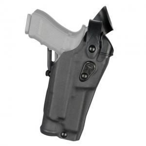 Safariland Model 6360RDS ALS/SLS Mid-Ride Level-III Duty Holster, Sig Sauer P320 9mm/.40 Full Size w/ITI M3/Streamlight TLR1/SF X300/X300U, Right Hand, Cordura, Black, 6360RDS-4502-781