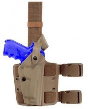 Safariland 6004 SLS Tactical Holster w/Dbl Leg Straps, H&K USP 45C, STX Tactical, Black, Right Hand, 6004-293-121 781606839095
