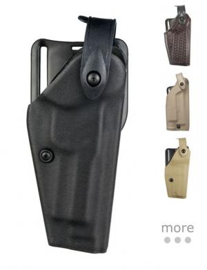Safariland Model 6280 SLS Mid-Ride Level-II Duty Holster, Glock 17/22/31 w/ITI M6 Light, Right Hand, STX Tactical Black, 6280-8321-131 62808321131