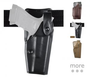 Safariland Model 6285 SLS Low-Ride Level-II Duty Holster, Glock 34/35 w/SF X300U, Left Hand, Hi-Gloss Black, 6285-6832-92 781606848776