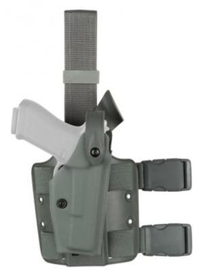 Safariland 6004 SLS Tactical Holster w/Dbl Leg Straps, H&K USP 45C, Foliage Green, Left Hand, 6004-293-542 781606939559