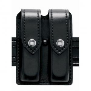 Safariland 77 Double Handgun Magazine Pouch - STX Plain Black, Ambidextrous 77-97-4HS 781606940050