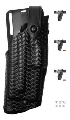Safariland Model 6365 ALS/SLS Low-Ride Level-III Duty Holster, Glock 34/35, Left Hand, Hi-Gloss Black, 6365-683-92 781606976738