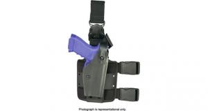 Safariland SLS Tactical Holster w/Quick Release, H&K USP 9mm/.40/.45 Hammer Down w/SF X200/X300, TLR-1/TLR-2, Insight XTI Procyon, USP 9mm/.40 4.13in/USP 45 4.1ft, STX Tactical, Black, Left Hand, 9321-122