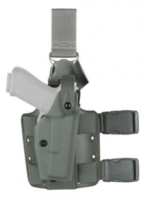 Safariland SLS Tactical Holster w/Quick Release, H&K USP 9mm/.40/.45 Hammer Down w/SF X200/X300, TLR-1/TLR-2, Insight XTI Procyon, USP 9mm/.40 4.13in/USP 45 4.1ft, Foliage Green, Left Hand, 9321-542