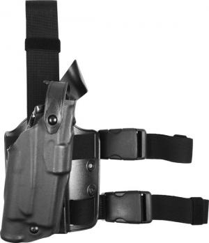 Safariland 3084 Military Thigh Holster, STX Tac Black, Ambidextrous - Beretta 92/96/M9 - 3084-73-131
