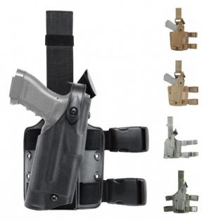 Safariland Model 6304 ALS/SLS Drop-Leg Holster, Glock 17/22/31 w/Dual Magazine Release, Right Hand, STX Foliage Green, 6304-983-541 781607082957