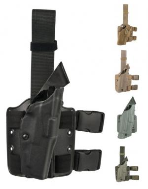 Safariland Model 6354 ALS Drop-Leg Holster, Glock 17/22/31 w/Dual Magazine Release, Right Hand, STX Foliage Green, 6354-983-541 781607083367