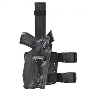 Safariland 6034 SLS Military Tactical Holster, Sig Sauer P220, P226 w/ITI Mount ITI M3X/M6X 4.41in., OD Green, Left Hand, 6034-7712-562