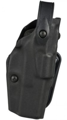 Safariland 6367 ALS/SLS Belt Loop Holster w/Hood Guard, Briley-LH Scope Mount S&W Gun, STX Tactical, Black, Right Hand, 6367-181-131