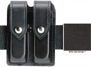 Safariland Double Mag Pouch w/Flap STX Black For Glock 20 21 78-383-13PBL 781607158812