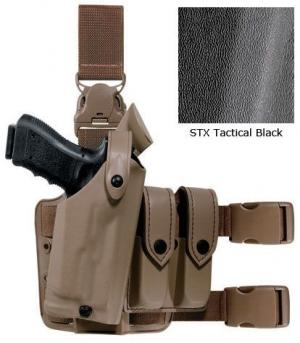 Safariland 6005 SLS Tactical Holster w/Quick Release, Walther P99 2008 Model, STX Tactical, Black, Right Hand, 6005-384-121 781607180080