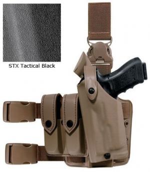 Safariland 6005 SLS Tactical Holster w/Quick Release, Walther P99 2008 Model, STX Tactical, Black, Left Hand, 6005-384-122 781607180097