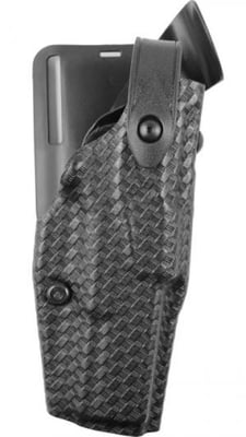 Safariland 6365 ALS/SLS Low-Ride 1.5in. Drop, Level-III Retention, H&K USP 9mm, .40 Compact 3.58in., STX Black Basket Weave, Left Hand, 6365-291-482 781607231300