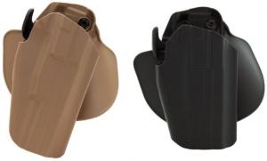 Safariland 578 GLS Pro-Fit Wide Frame Holster w/ Long Slide Paddle & Belt Loop, Plain Black, Right Hand, 578-450-411