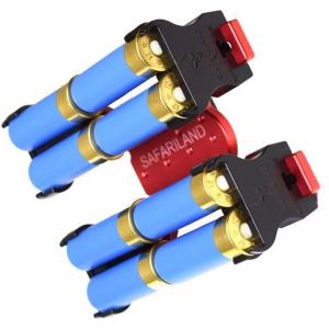 Safariland Model 086 Shotgun Shell Holder, Red - 086-8-35-745BL 8 Shells Belt Clip