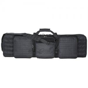 Voodoo Tactical 42inch Deluxe Padded Weapon Case With 6 Black Locks, Black - 15-964801000