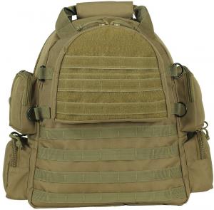 Voodoo Tactical 15-9961 Tactical Sling Bag w/ MOLLE Webbing (Coyote Tan) 15-9961007000