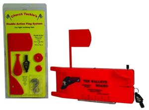 Church Tackle Co. Double Action Flag System for Light Striking Fish, 60110 60110