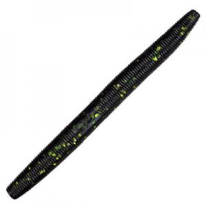 Gary Yamamoto 4'' Senko - Blue Black/Chartreuse Flake - 10-pack 55085-1110991