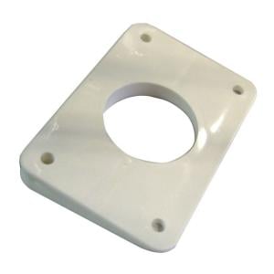 RUPP Marine 10 Degree Top Gun Mounting Wedge White - Sold Individually, 17-1510-50W