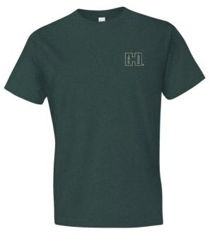 Hornady Double Rocker T-Shirt - Men's, Olive Heather, Medium, 31792