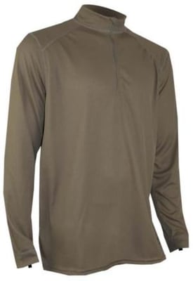 XGO Mens Phase 2 Performance Zip Mock, Tan 499, Medium, 2GB11DQ-M-499 2GB11DQM499