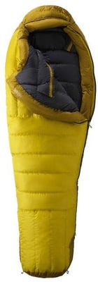 Marmot Col Sleeping Bag, Yellow Vapor/Green Wheat, Reg 6ft0in/Left Zip, 21590-9375-LZ