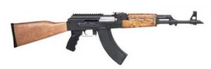 Century Arms PAP Hi-Cap Semi-Auto AK-47 Rifle RI1987-N, 7.62x39mm, 16.25 in, Full Wood Stock, Black Finish, 30 Rd