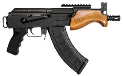 Century Arms C39 Micro AK-47 Pistol 7.62x39mm 6.25in 30rd Black HG3281-N 787450231276